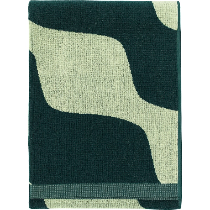 Taifuuni Badehåndkle 70x150 cm, Mørkegrønn / Pear