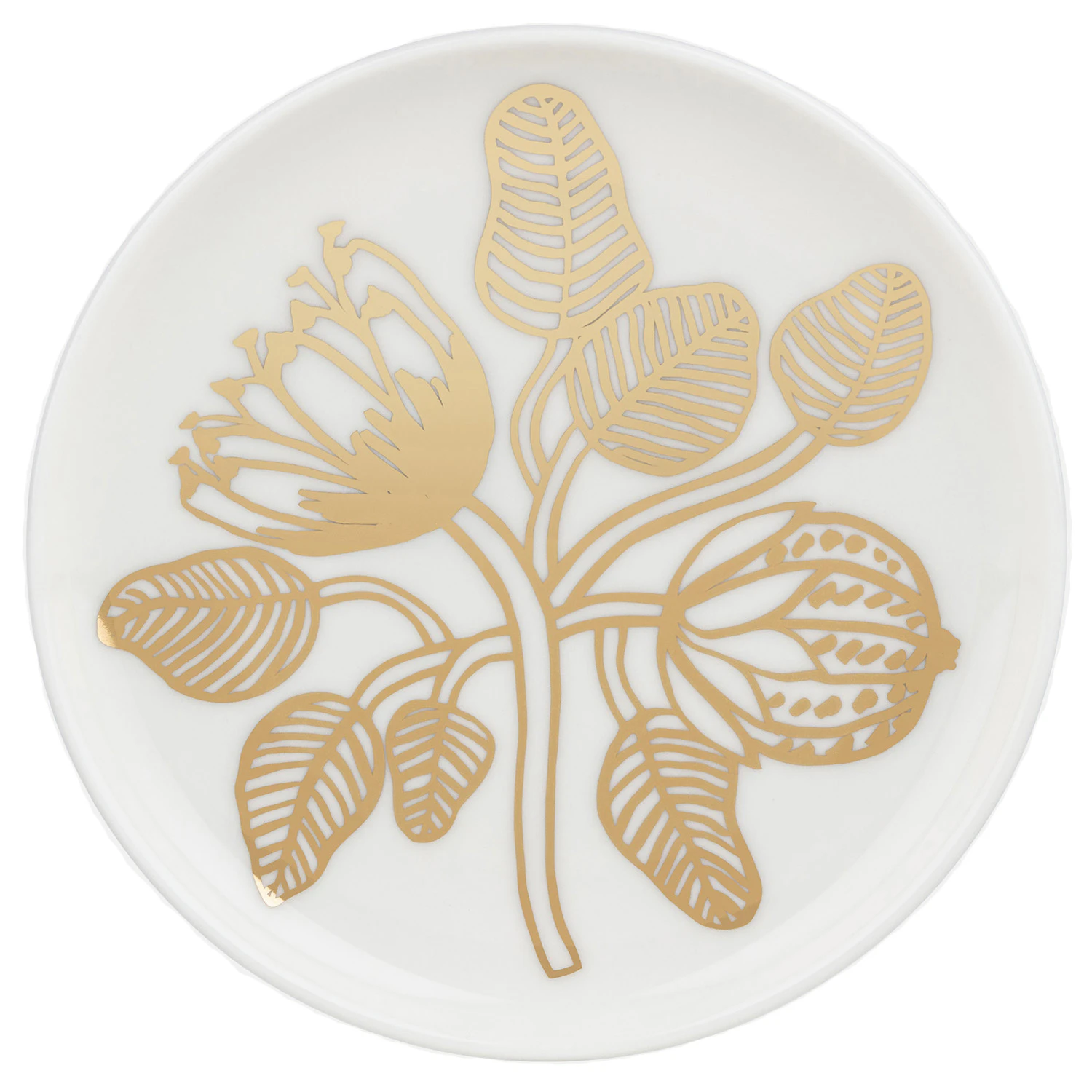 Marimekko Tallerken &Oslash;13,5 Cm -  &Oslash;vrige Fat & Tallerkener Stengods Hvit - 074548-120