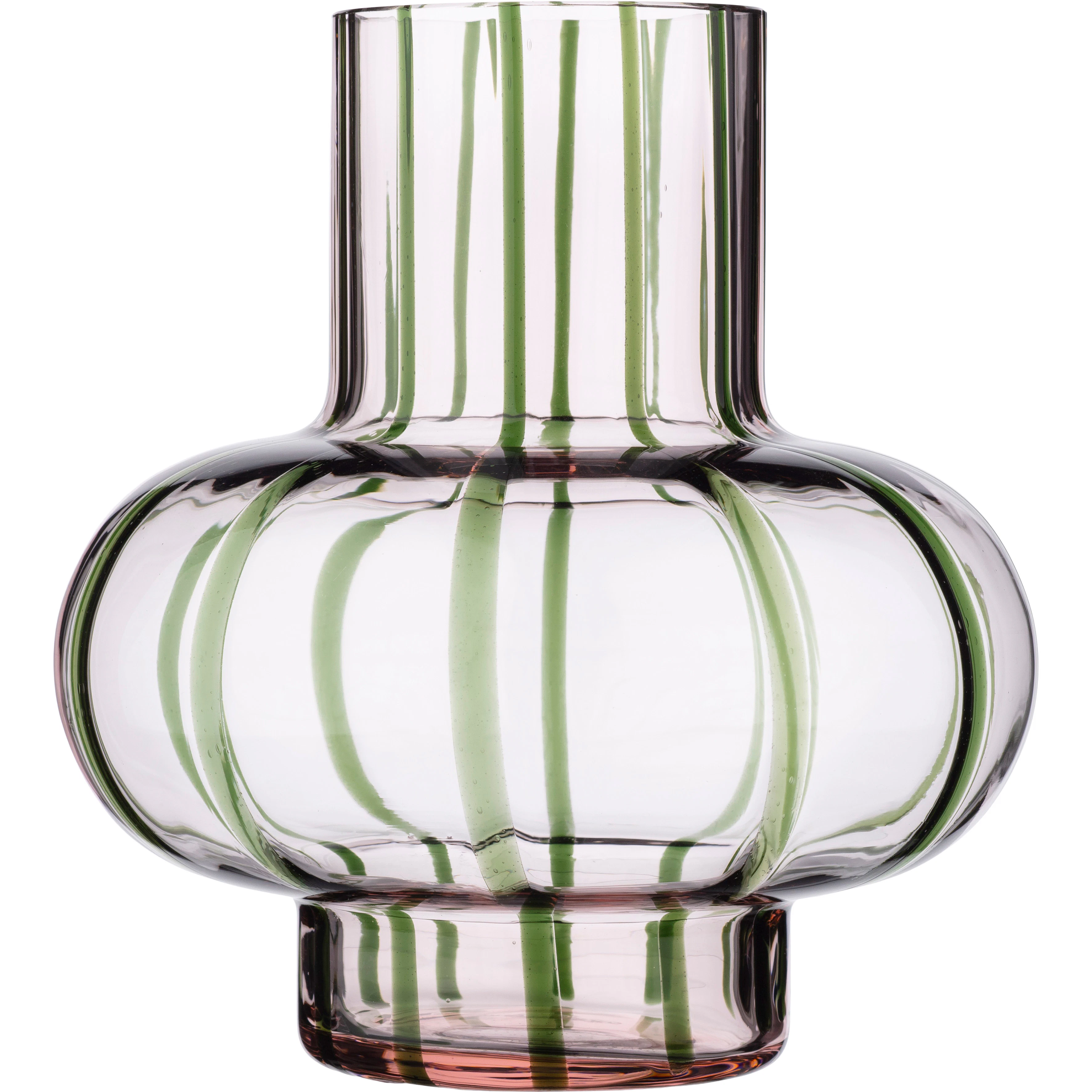 Marimekko Umpu Vase Oliven / Powder -  Vaser Glass Olivengr&oslash;nn - 075274-360