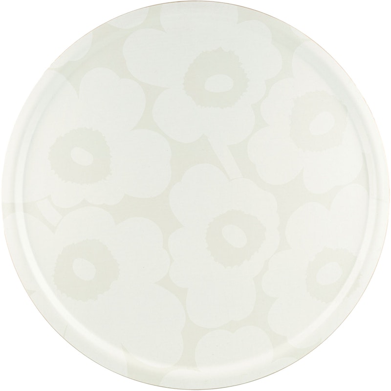 Unikko Brett Ø65 cm, Hvit