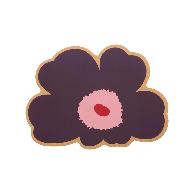 Unikko Spisebrikke, Plum / Cranberry / Rosa