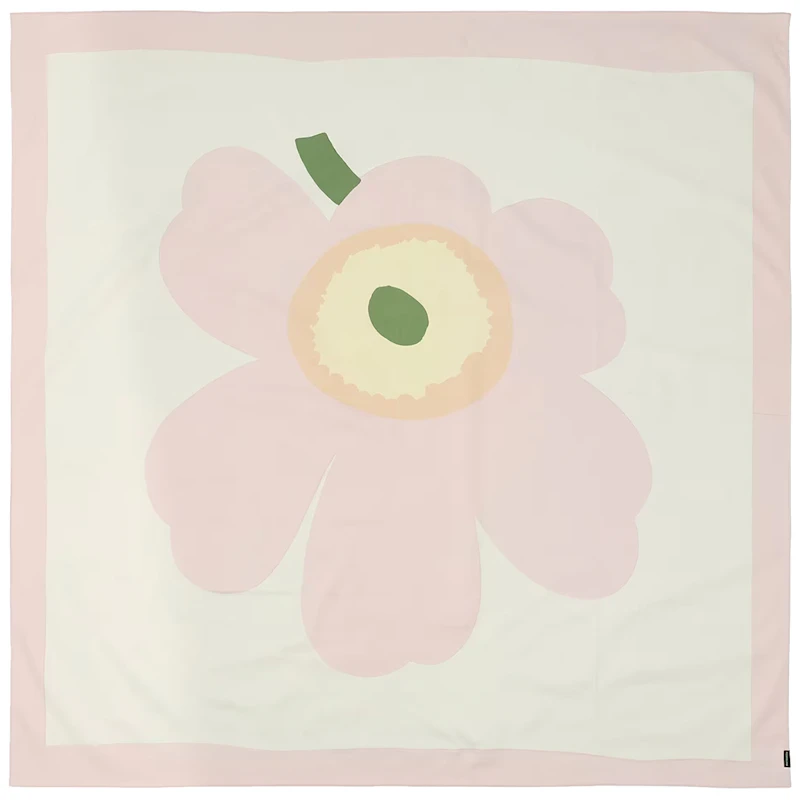 Unikko Duk 140x140 cm, Rosa