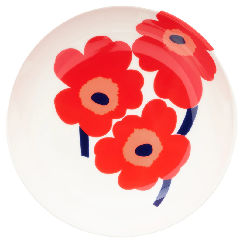 Unikko Dyp Tallerken 16 cm, Rød
