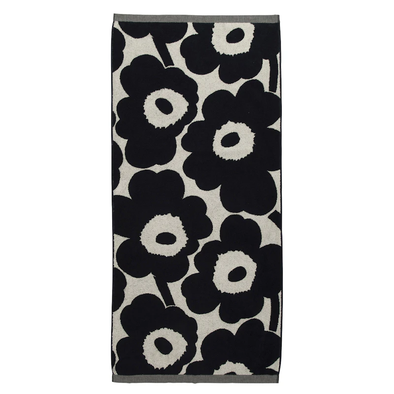 Unikko Håndkle 70x150 cm, Mørkeblå
