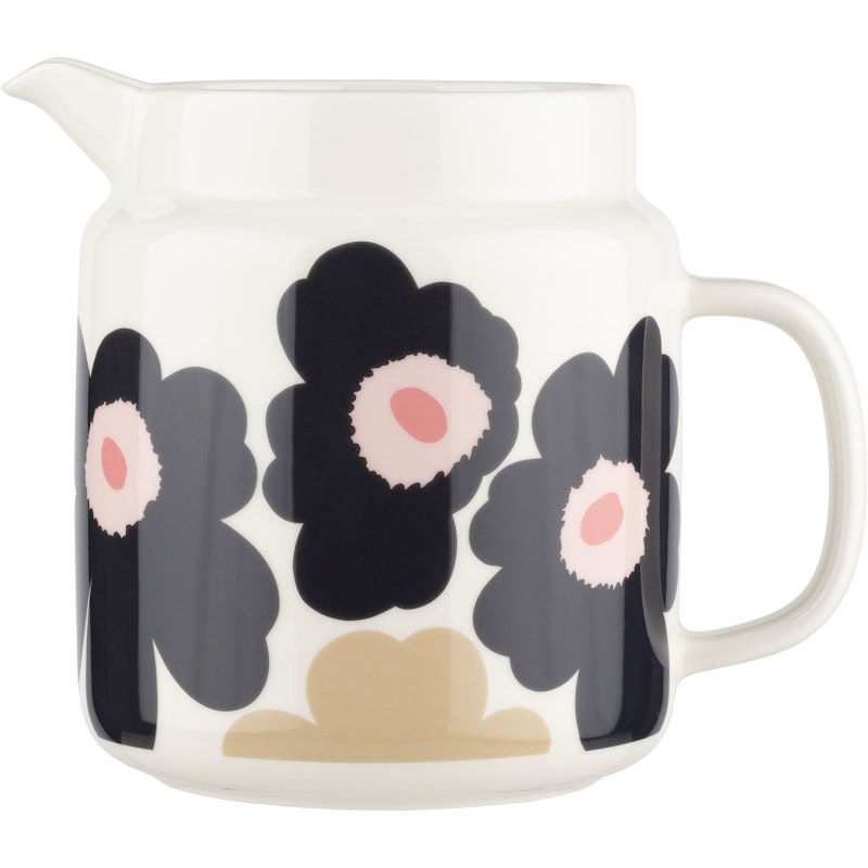 Unikko Mugge 1,25 l, Sand / Charcoal