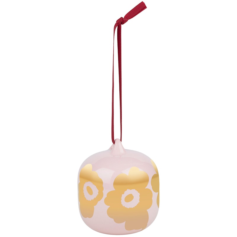 Unikko Julepynt, Rosa/Gold