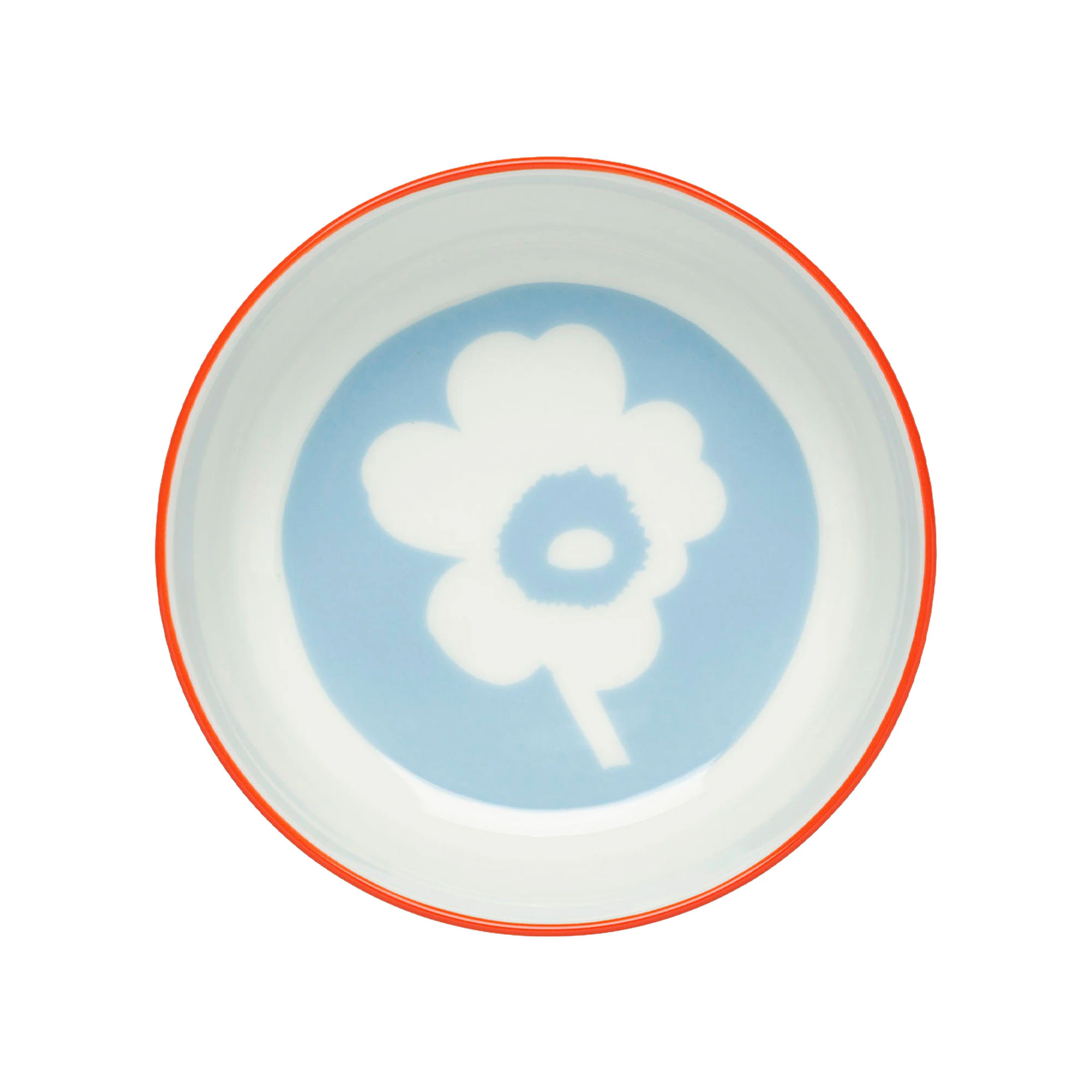 Marimekko Unikko Sk&aring;l 40 Cl -  Dype tallerkener Stengods All White - 075413-153