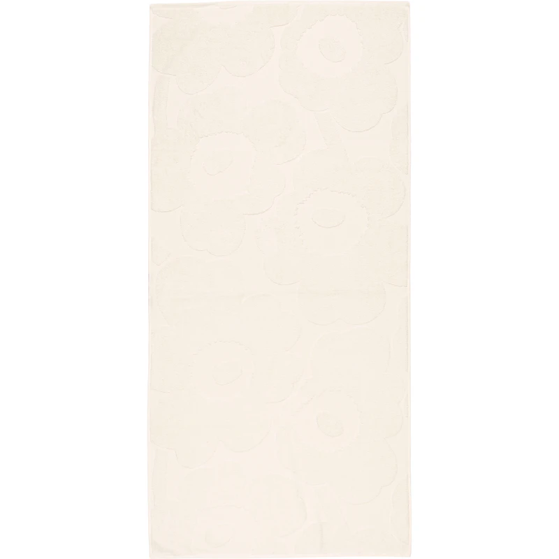 Unikko Solid Badehåndkle Ivory, 70x150 cm