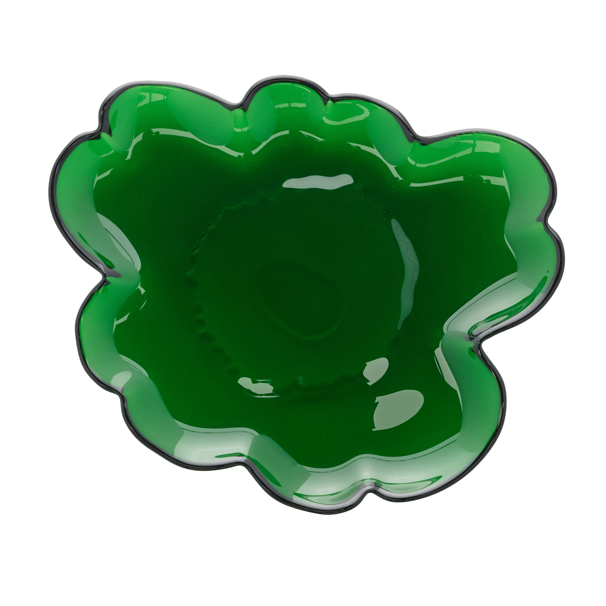 Marimekko Unikko Tallerken 20 Cm - Asjetter Glass Gr&oslash;nn - 075880-600