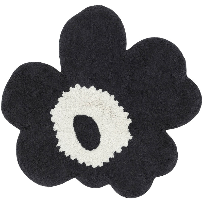 Unikko Terry Baderomsmatte 73X74 cm, Off-white/Charcoal