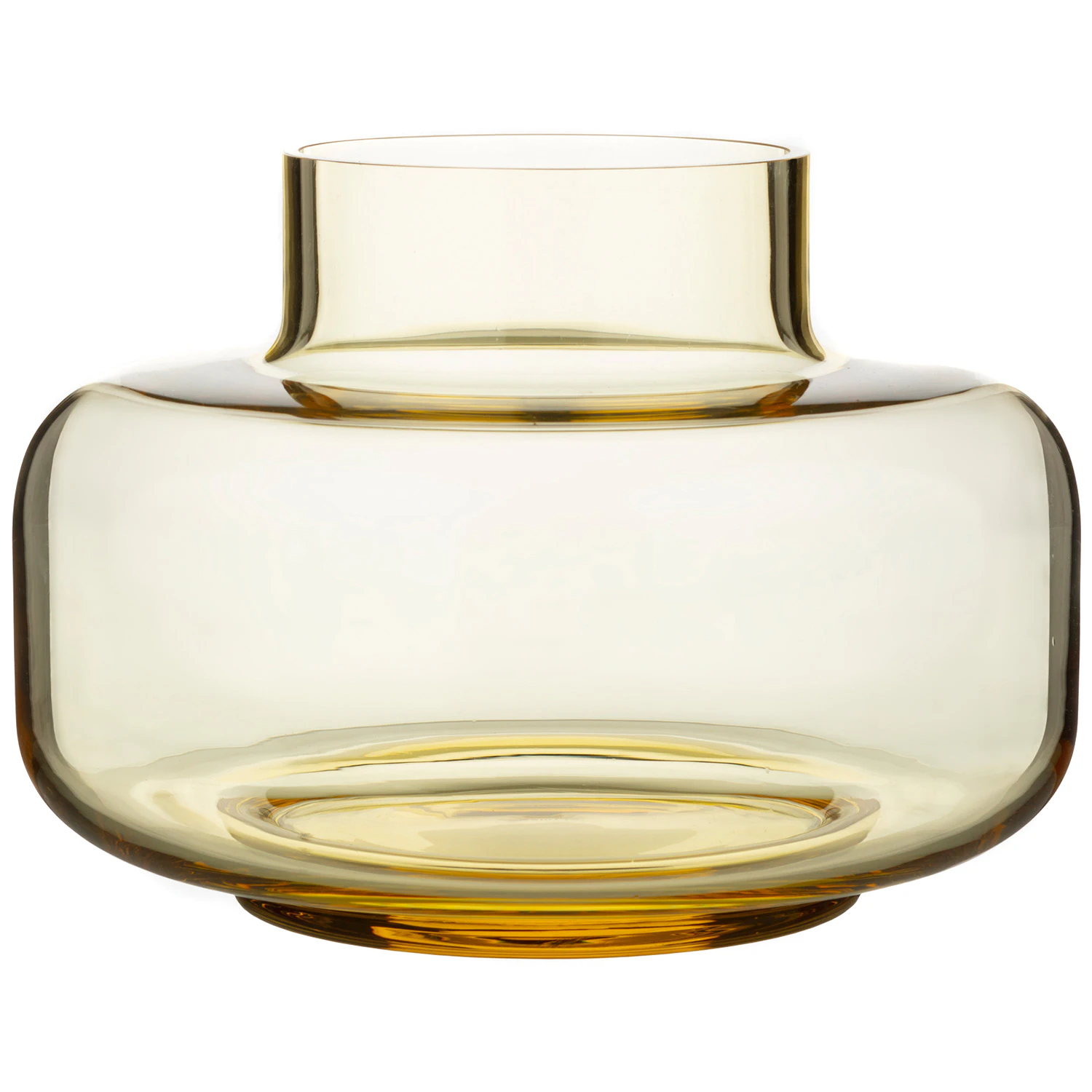 Marimekko Urna Vase  -  Vaser Glass Pale Yellow - 073922-220