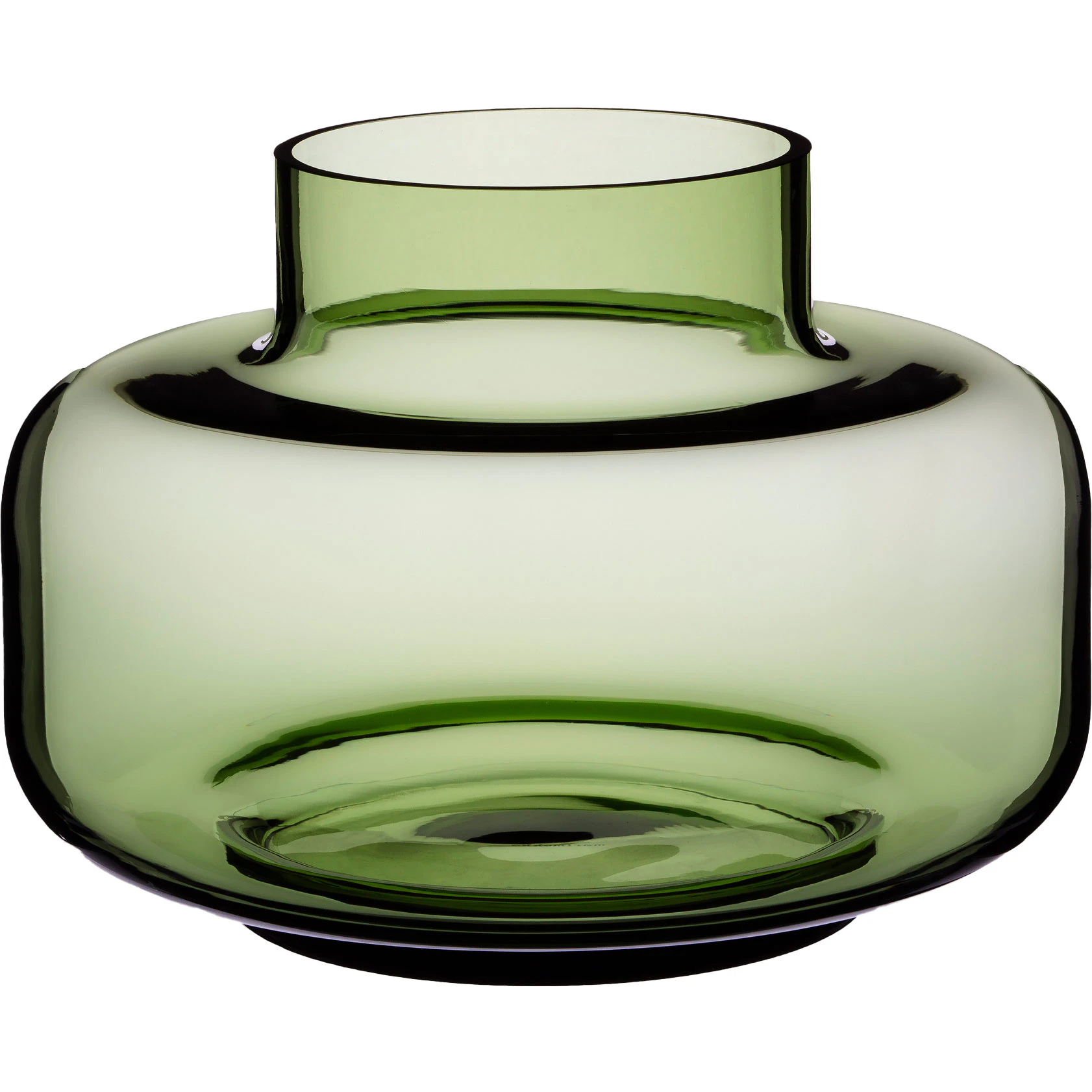 Marimekko Urna Vase Olive -  Vaser Glass Olivengr&oslash;nn - 068522-600