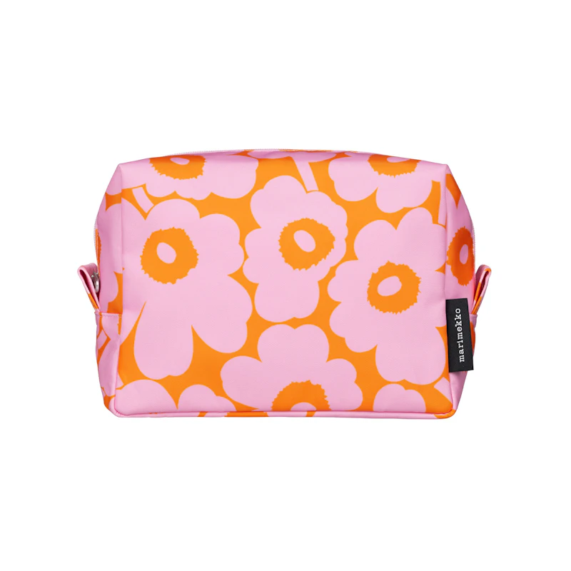 VIlja Mini Unikko Toalettveske, Rosa / Oransje