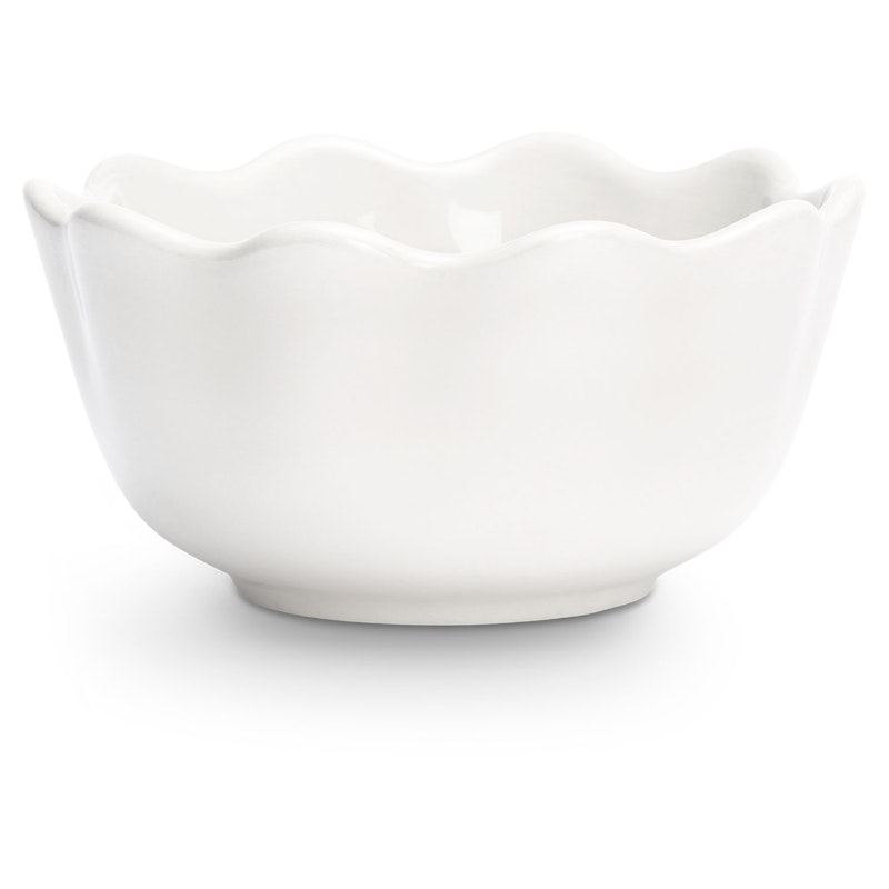 Basic Østers Skål 13 cm, Hvit