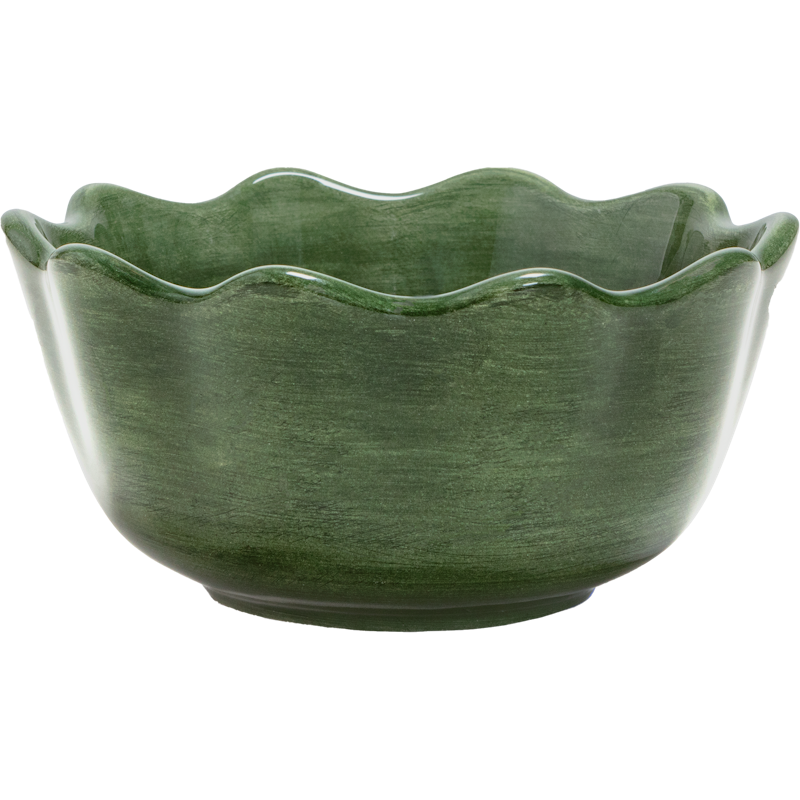 Oyster Skål 13 cm, Skogsgrønn