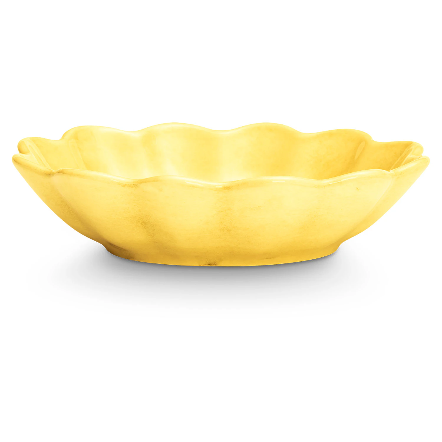 Mateus Oyster Sk&aring;l 16x18 Cm  -  Serveringssk&aring;ler Keramikk Gul - EA362A