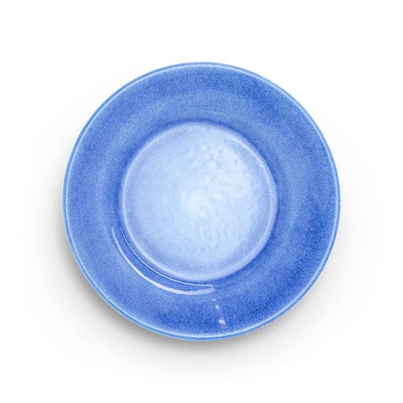 Basic Tallerken 21 cm, Lys blå