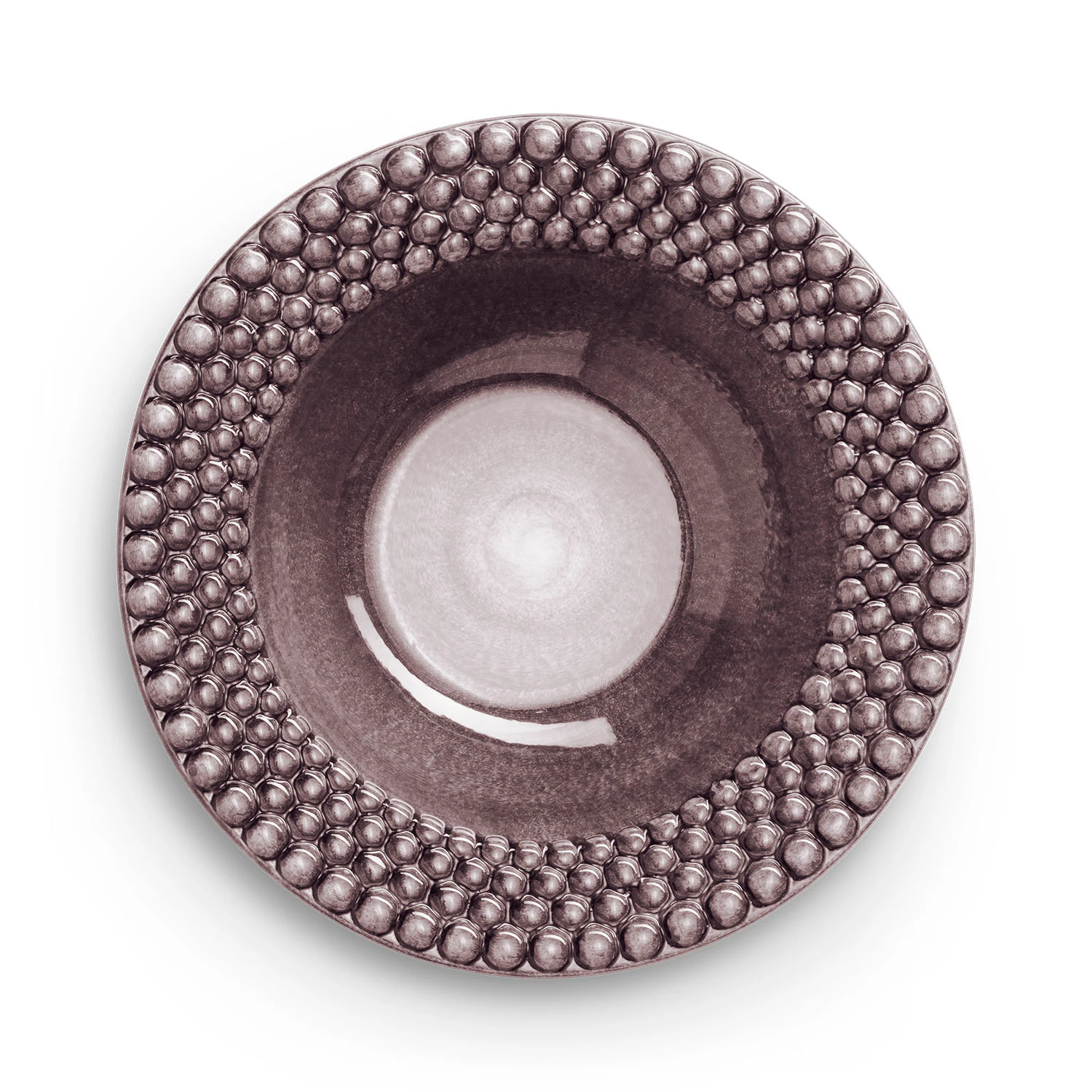 Mateus Bubbles Suppetallerken 25 Cm  -  Dype tallerkener Keramikk Plomme - EBPL5FB