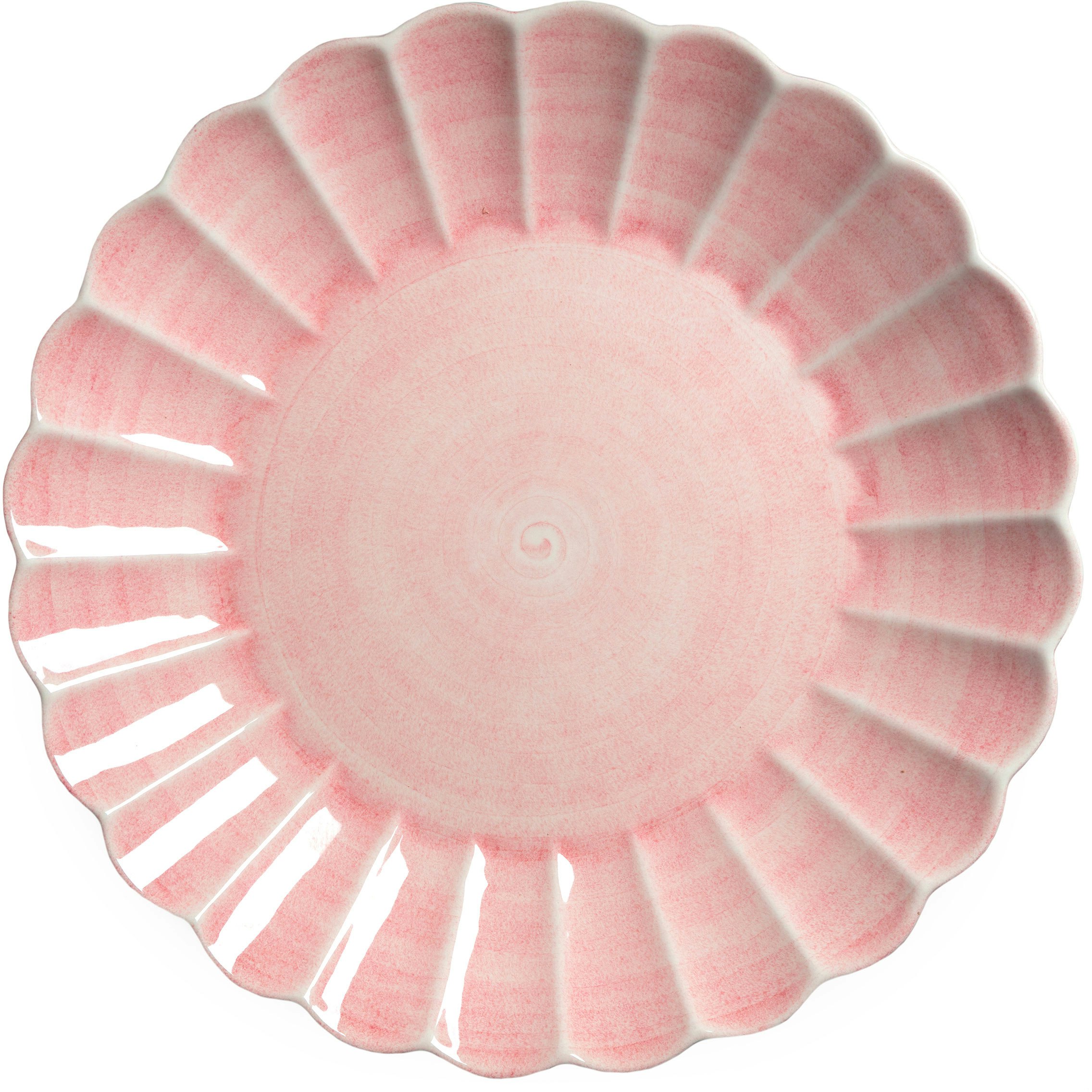 Mateus Oyster Fat 42 Cm  -  Serveringsfat Keramikk Light Pink - ELR24F