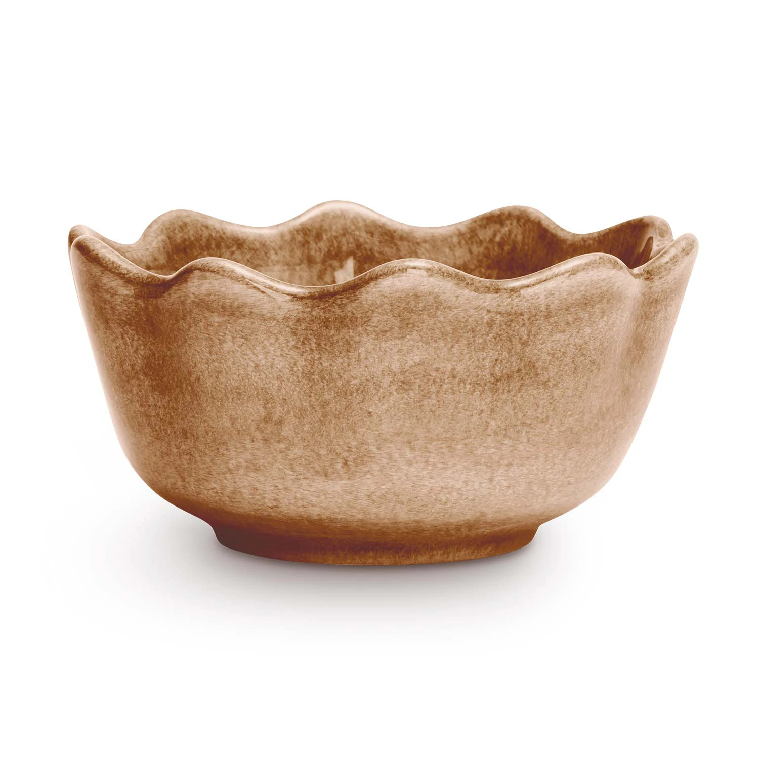 Mateus Oyster Sk&aring;l 13 Cm Cinnamon -  Serveringssk&aring;ler Keramikk Kanel - ECN24G
