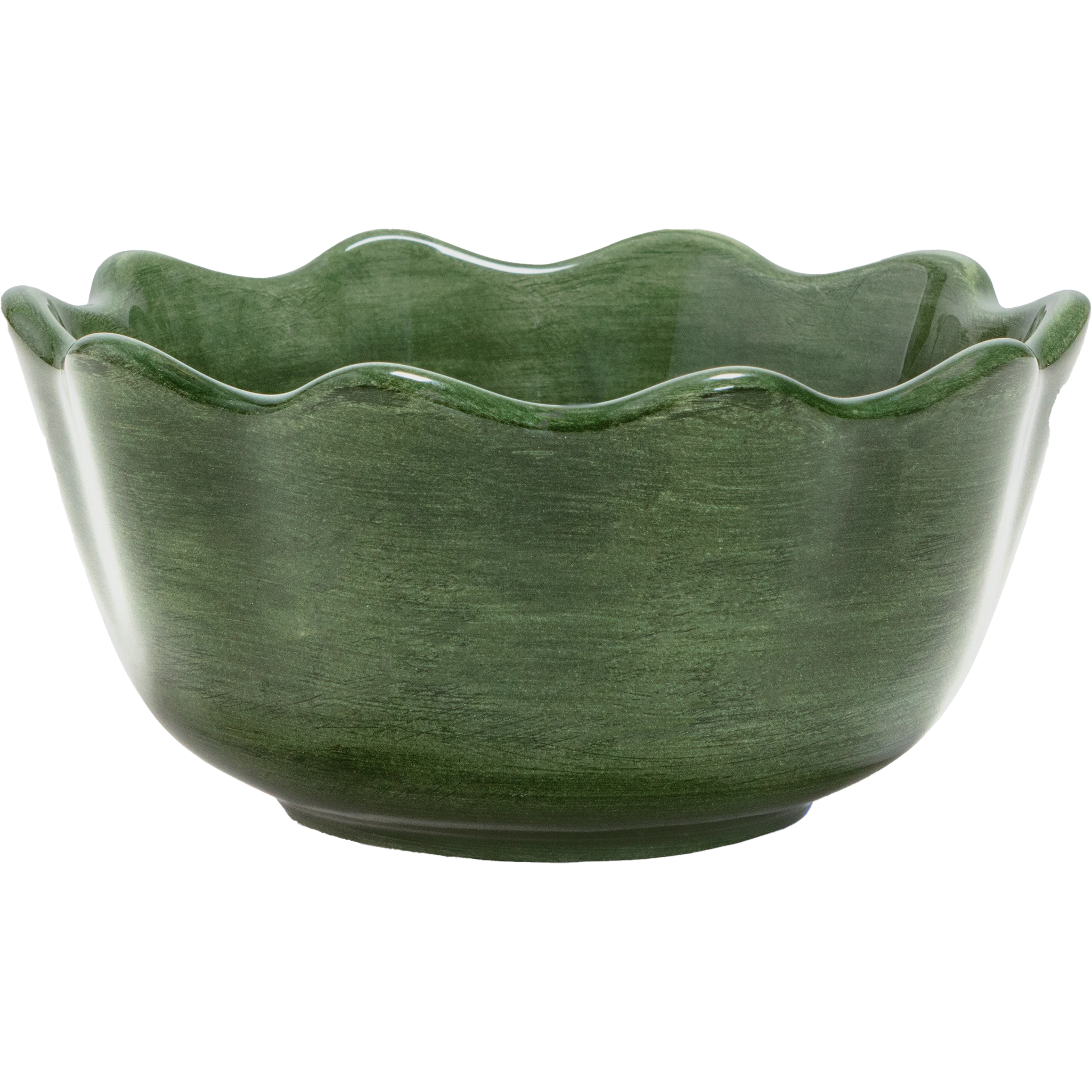 Mateus Oyster Sk&aring;l 13 Cm  -  Serveringssk&aring;ler Keramikk Skogsgr&oslash;nn - EFG24G