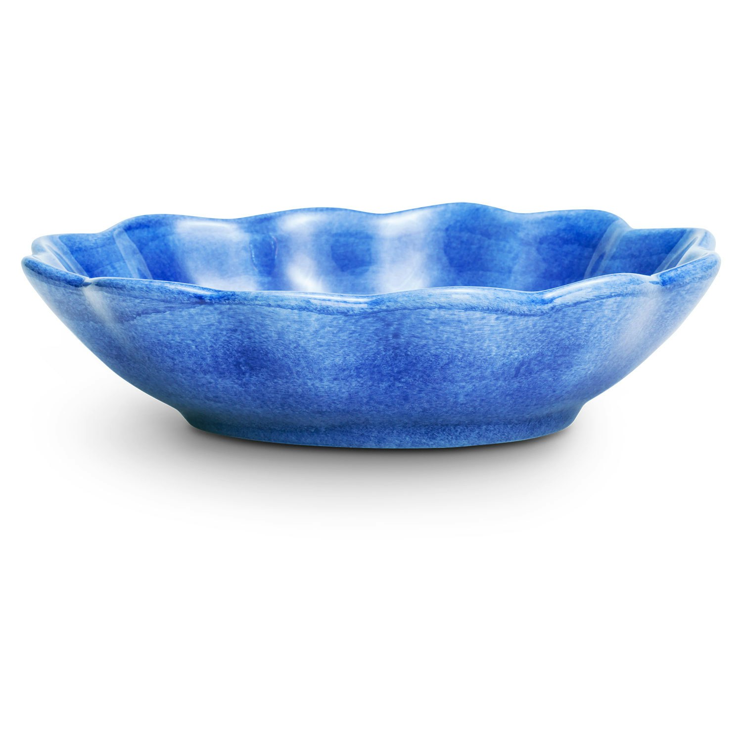 Mateus Oyster Sk&aring;l 16x18 Cm Lysebl&aring; -  Serveringssk&aring;ler Keramikk Lys Bl&aring; - EOS362A