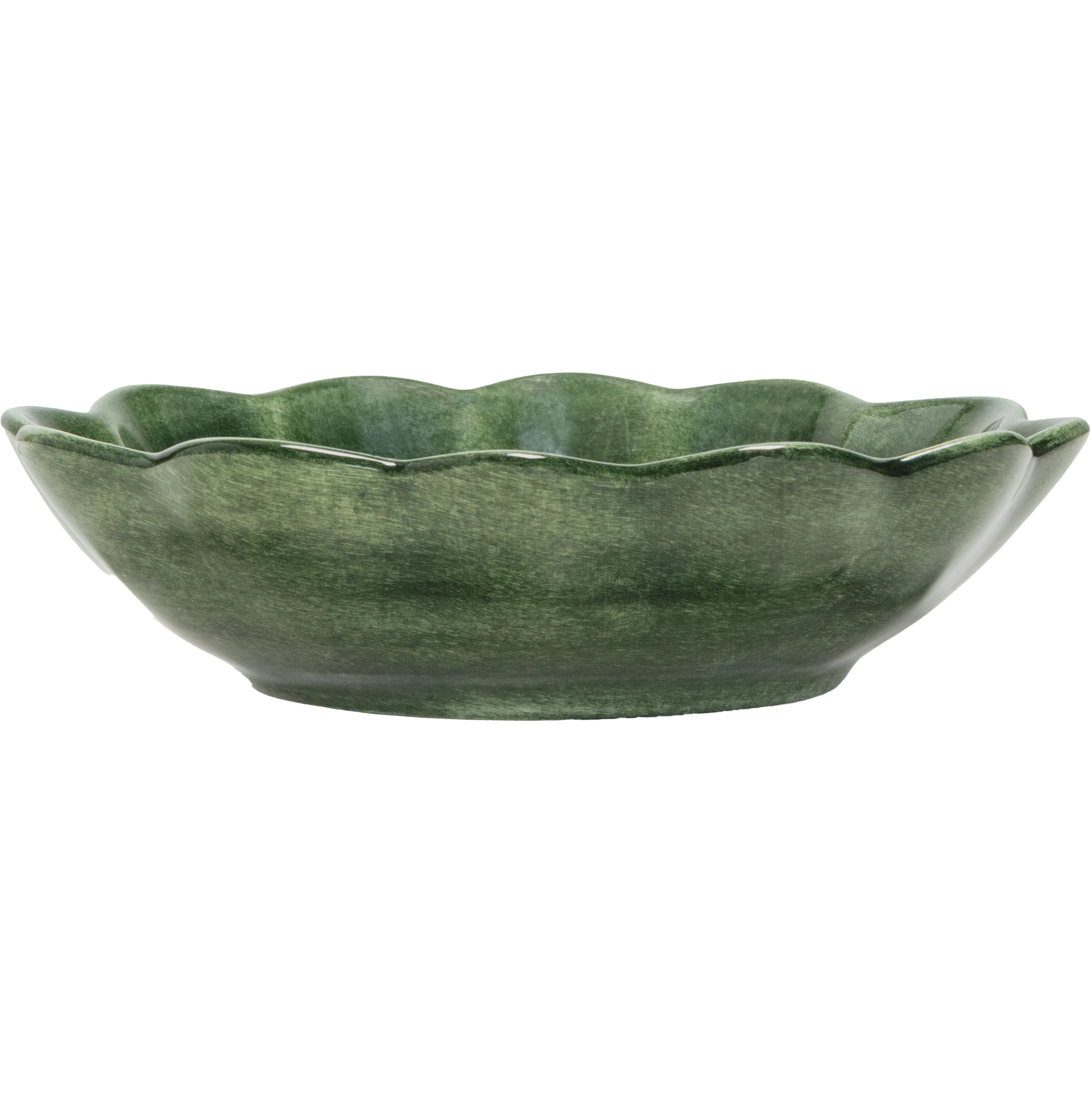 Mateus Oyster Sk&aring;l 16x18 Cm  -  Serveringssk&aring;ler Keramikk Skogsgr&oslash;nn - EFG362A