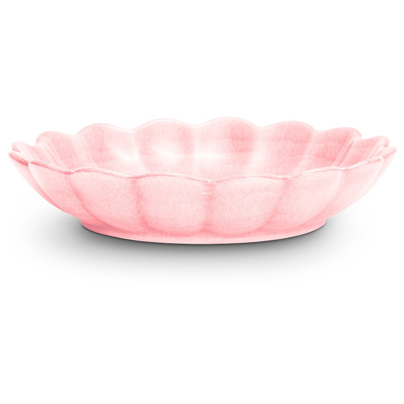 Oyster Skål 24 cm, Light Pink
