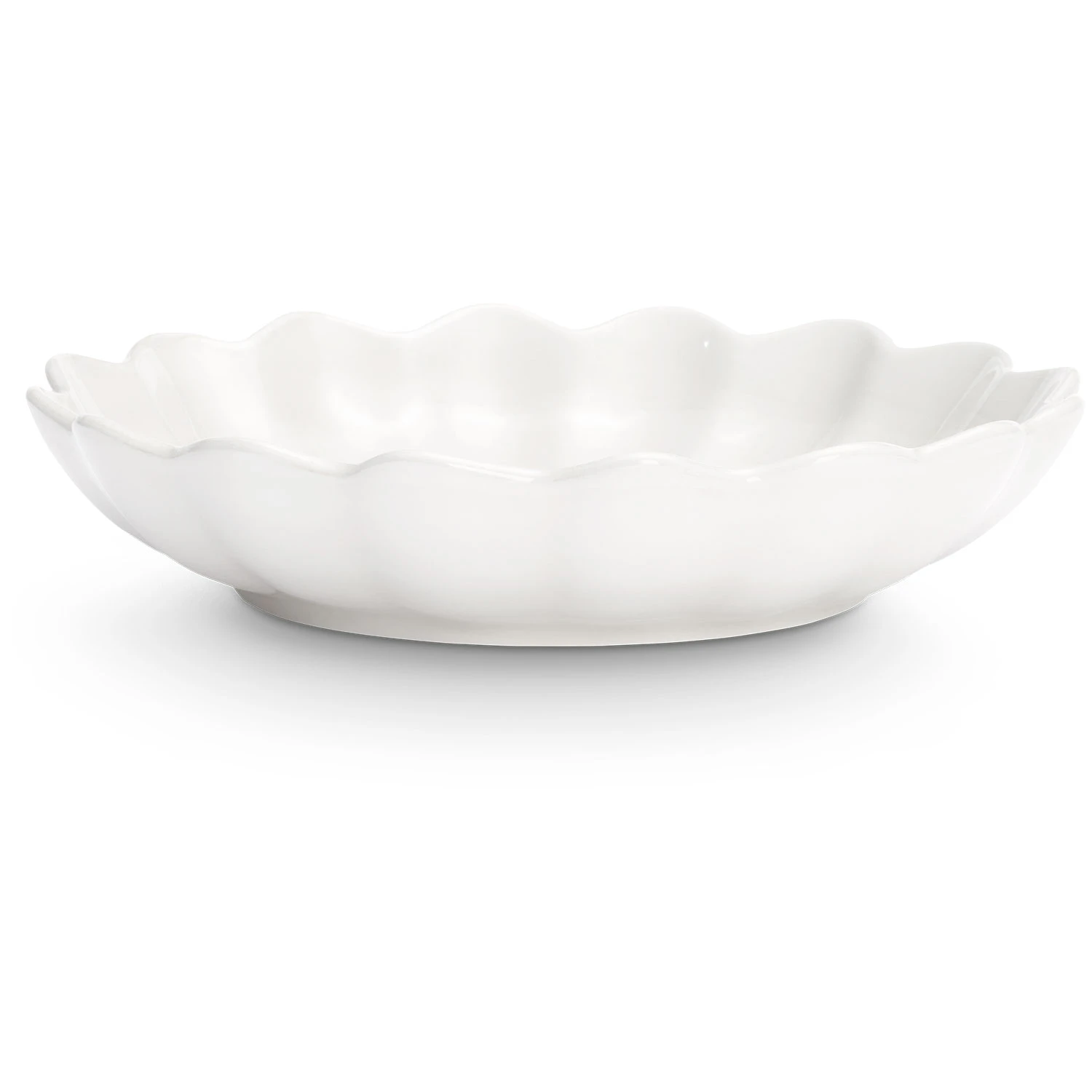 Mateus Oyster Sk&aring;l 24 Cm  -  Serveringssk&aring;ler Keramikk Hvit - EK368