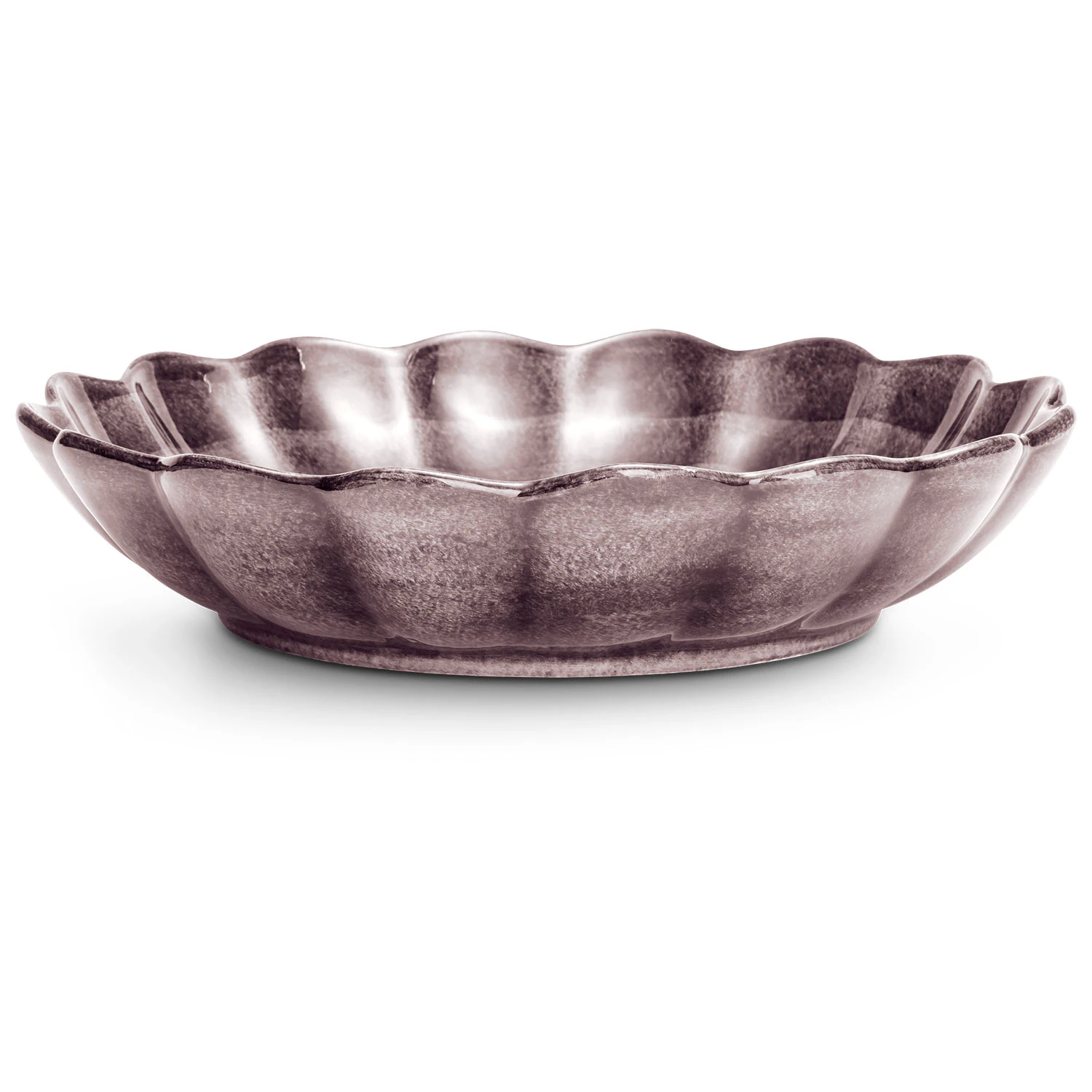 Mateus Oyster Sk&aring;l 31 Cm - Serveringssk&aring;ler Keramikk Plomme - EPL370