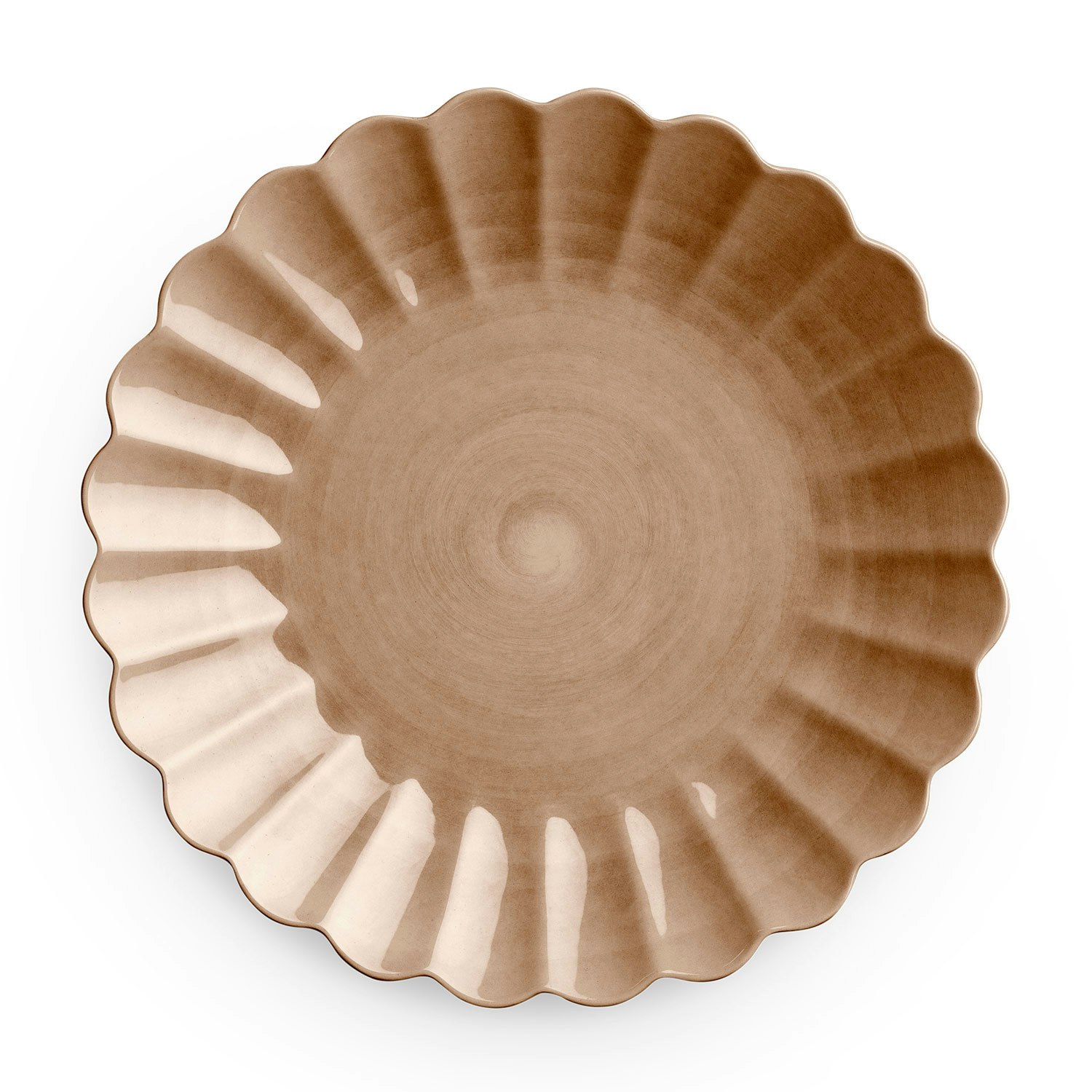 Mateus Oyster Tallerken Cinnamon 28 Cm -  Tallerkener Keramikk Kanel - ECN24C