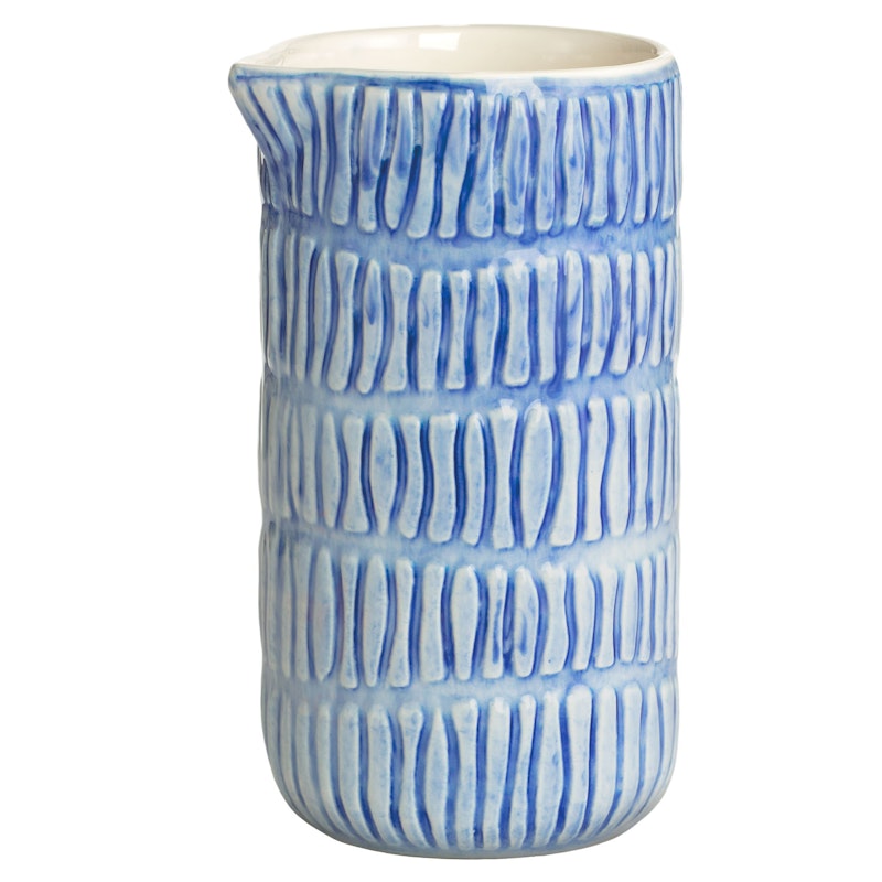 Stripes Mugge, Lyseblå 30 cl