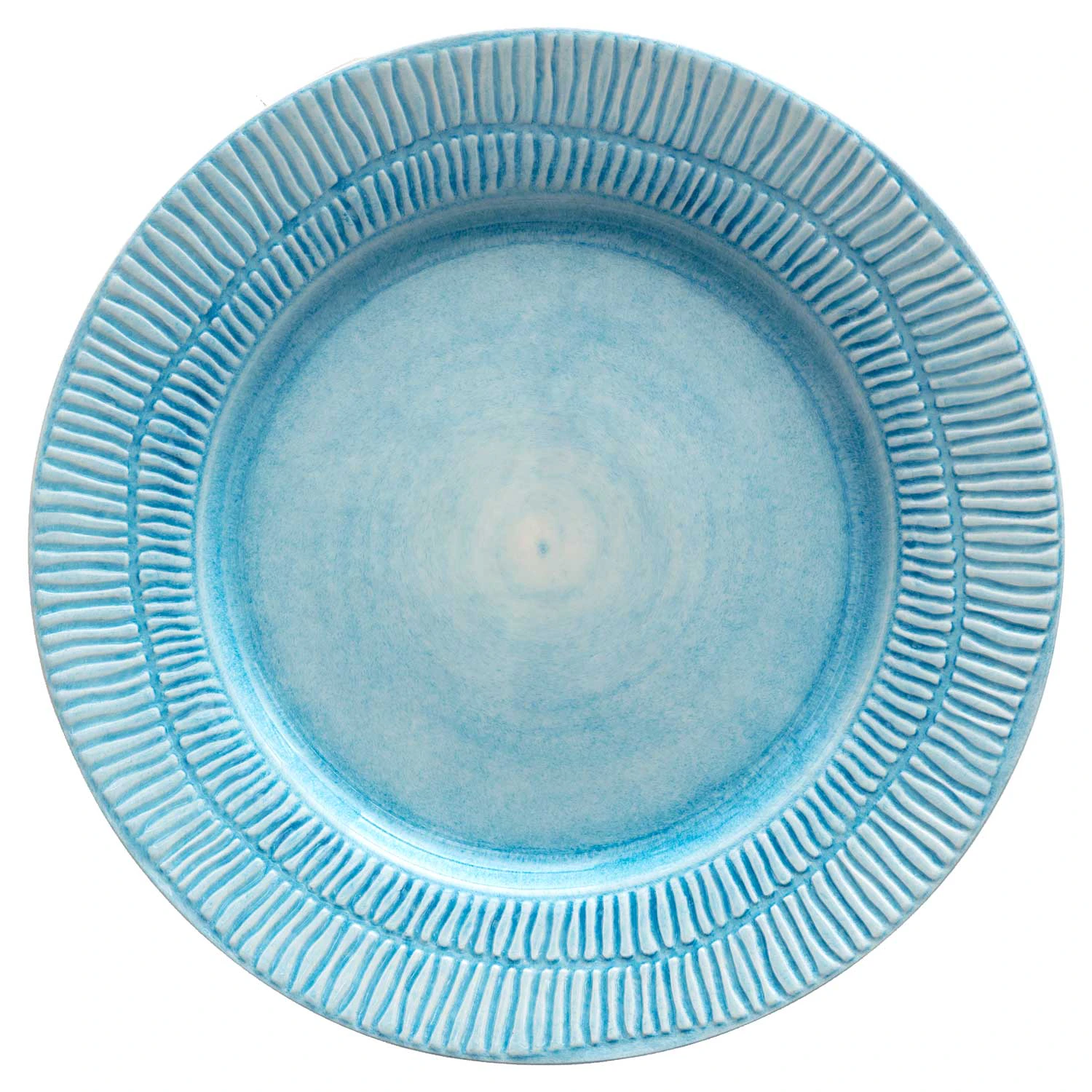 Mateus Stripes Tallerken 28 Cm - Tallerkener Keramikk Turkis - ETU01ST
