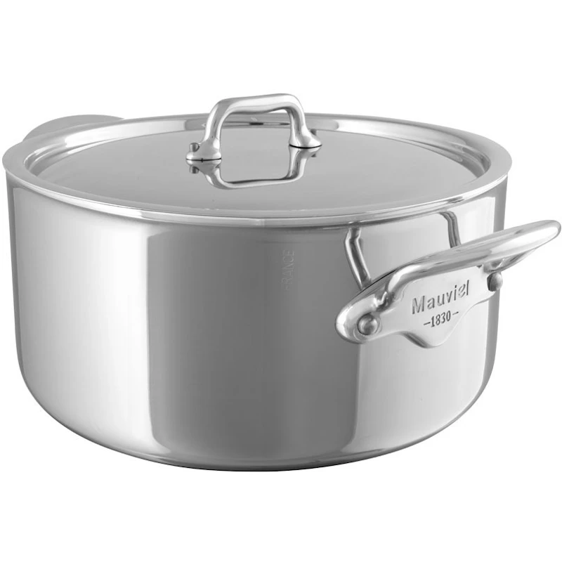 Cook Style Kasserolle Med Lokk 5,9L, Steel