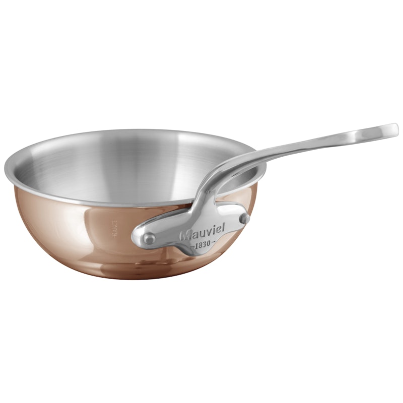 M'6s Sautépanne 3,2L Avrundet, Kobber / Steel