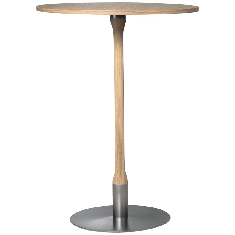 Rod Barbord Hvitpigmentert Eik, Ø70 cm
