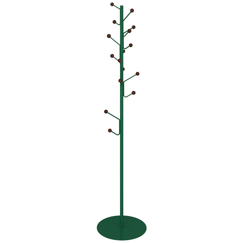Bill Klesstativ Gulv, Fern Green / Valnøtt