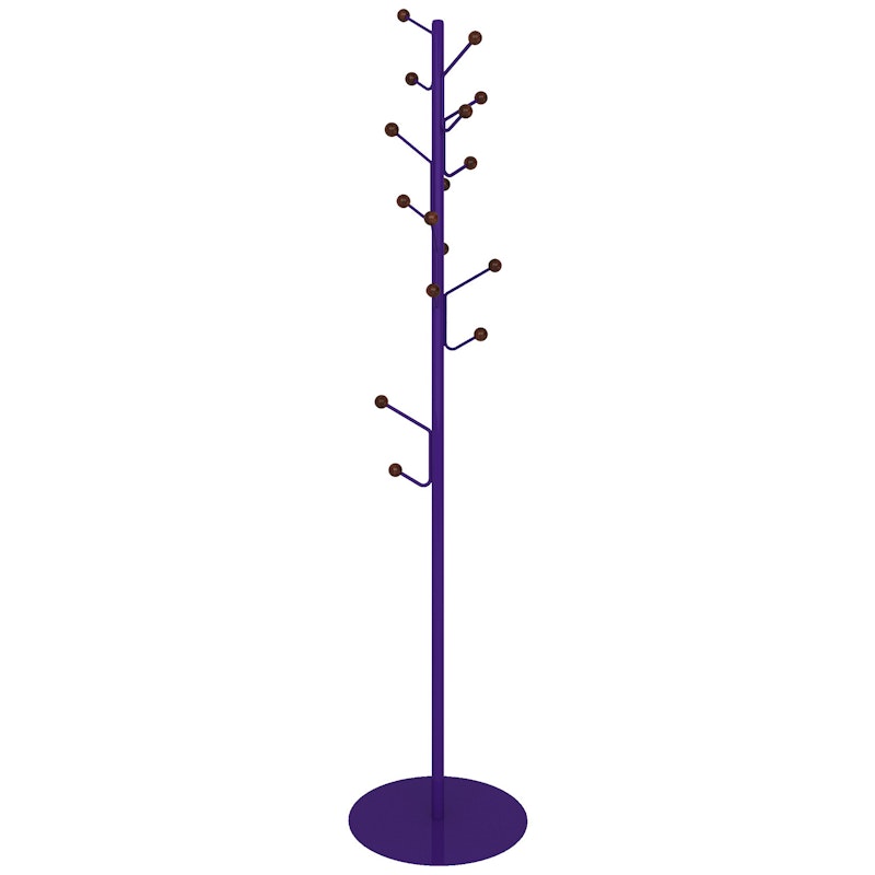 Bill Klesstativ Gulv, Valnøtt / Royal Purple