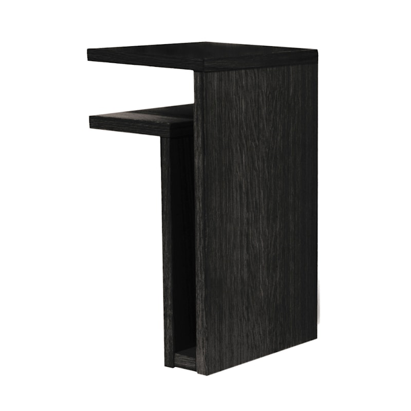F-Shelf Vegghylle Venstre, Svart