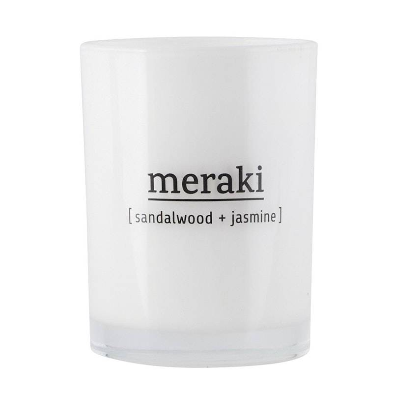 Meraki Duftlys L Sandalwood & Jasmine