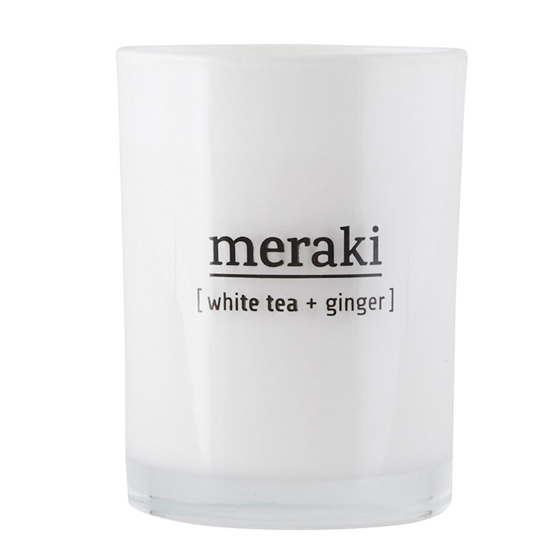 Meraki Duftlys L White Tea & Ginger