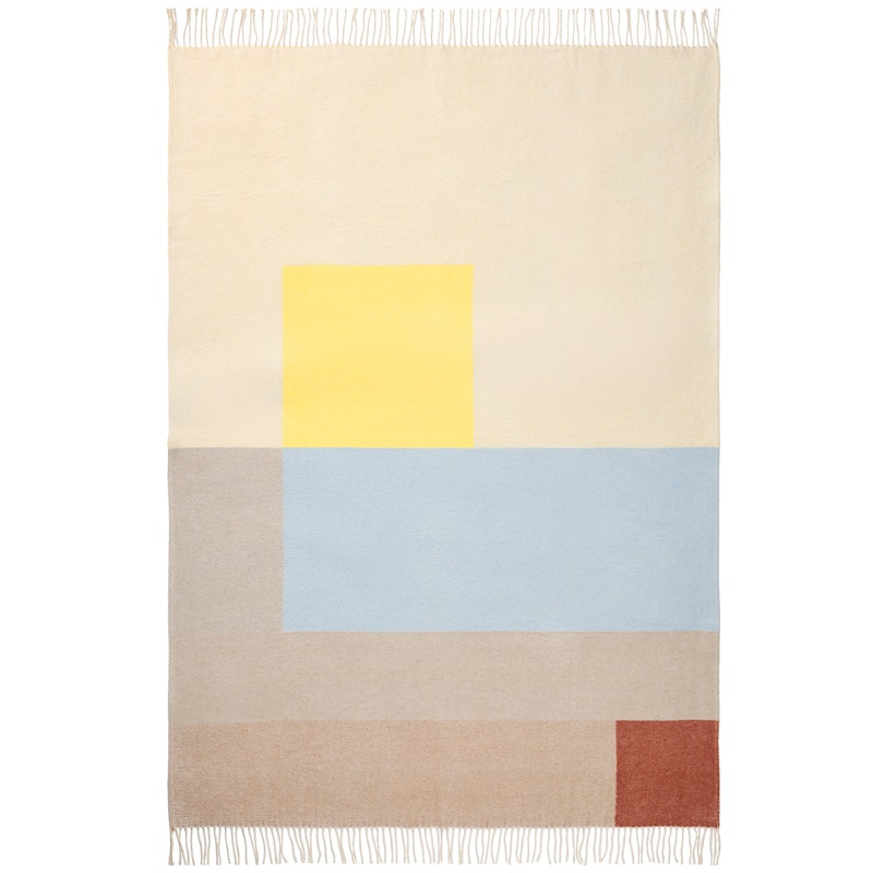Brick Pledd 125x170 cm, Lysegul