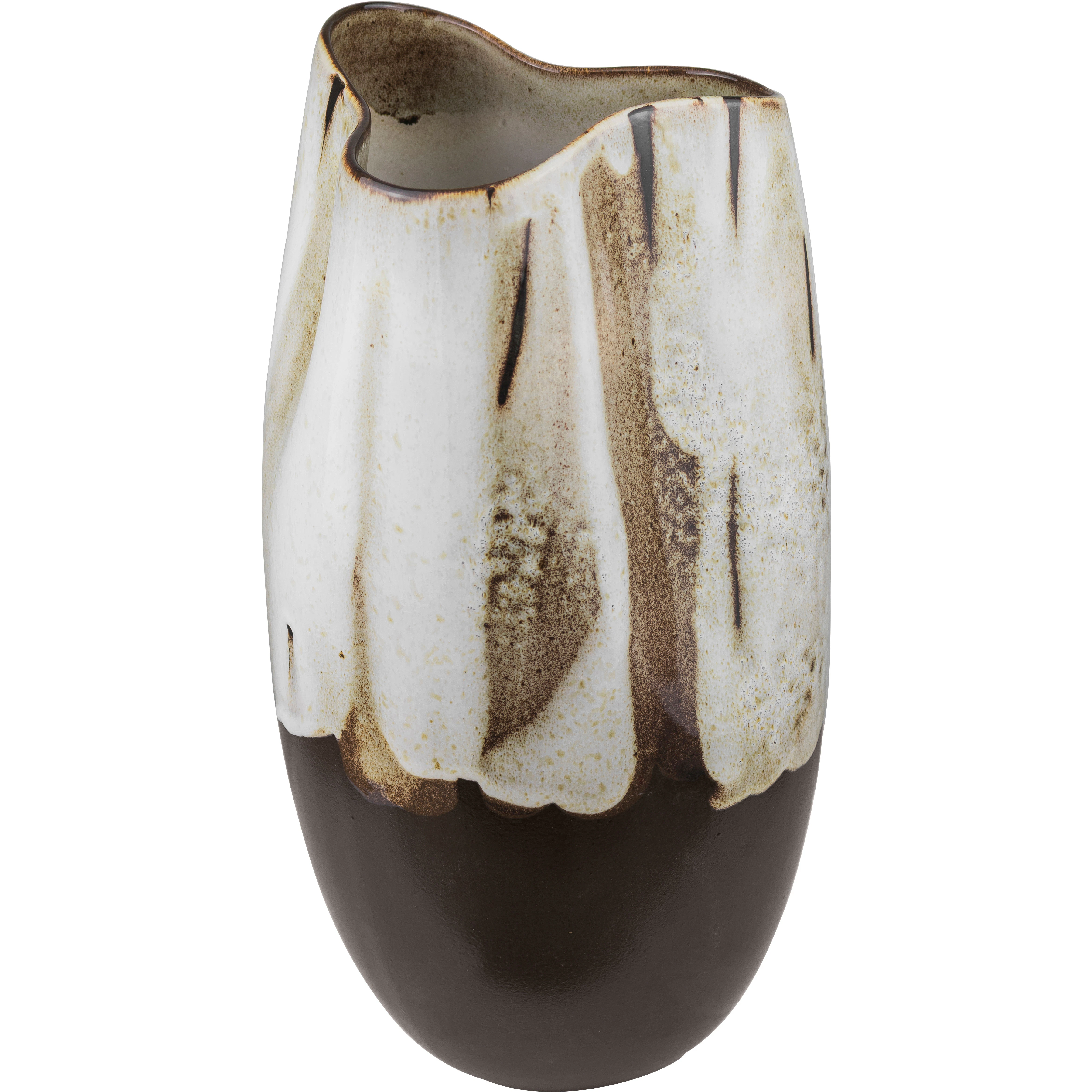 Mette Ditmer By Hand Vase  38,5 Cm -  Vaser Stengods Off-White - BYHCUL41