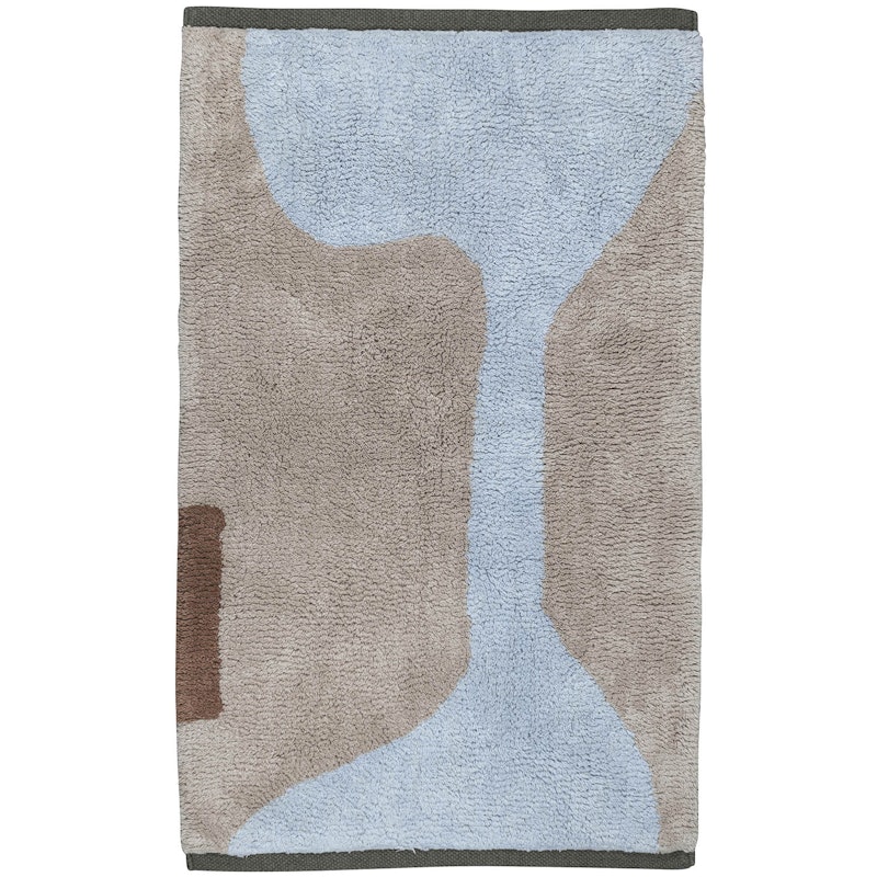 Figura Teppe 50x80 cm, Lyseblå