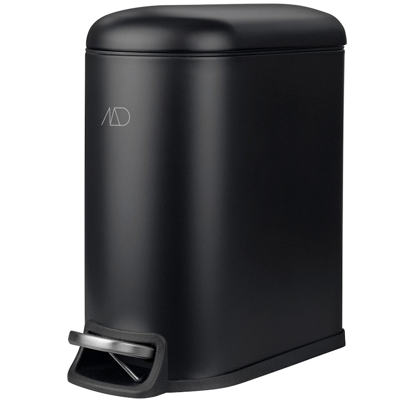 Mini-Walther Pedalbøtte 5 L, Sort