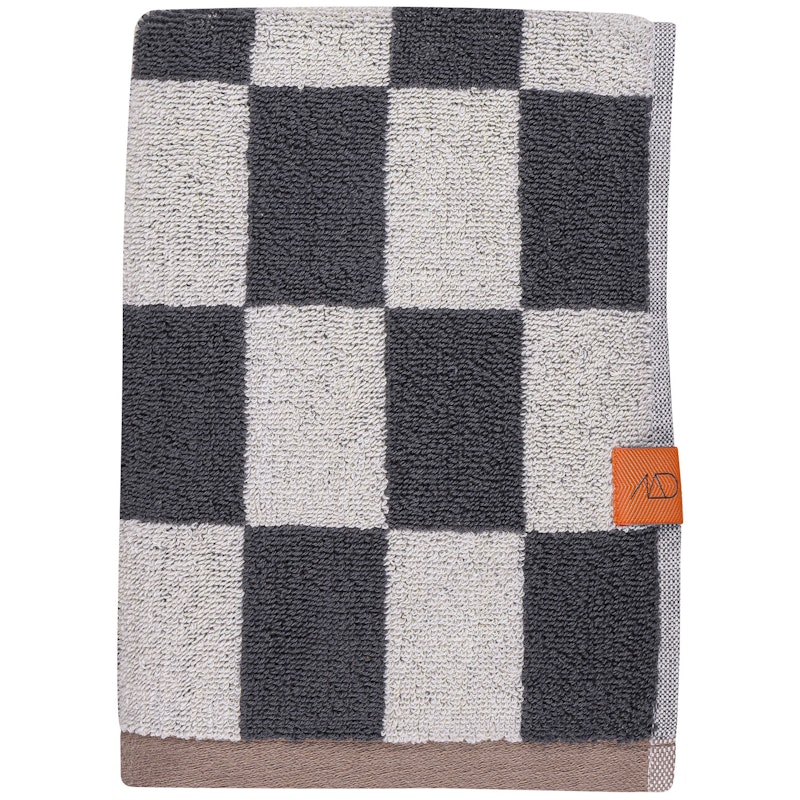 Retro Towel Håndkle 40x55 cm 2-pk, Mørkegrå