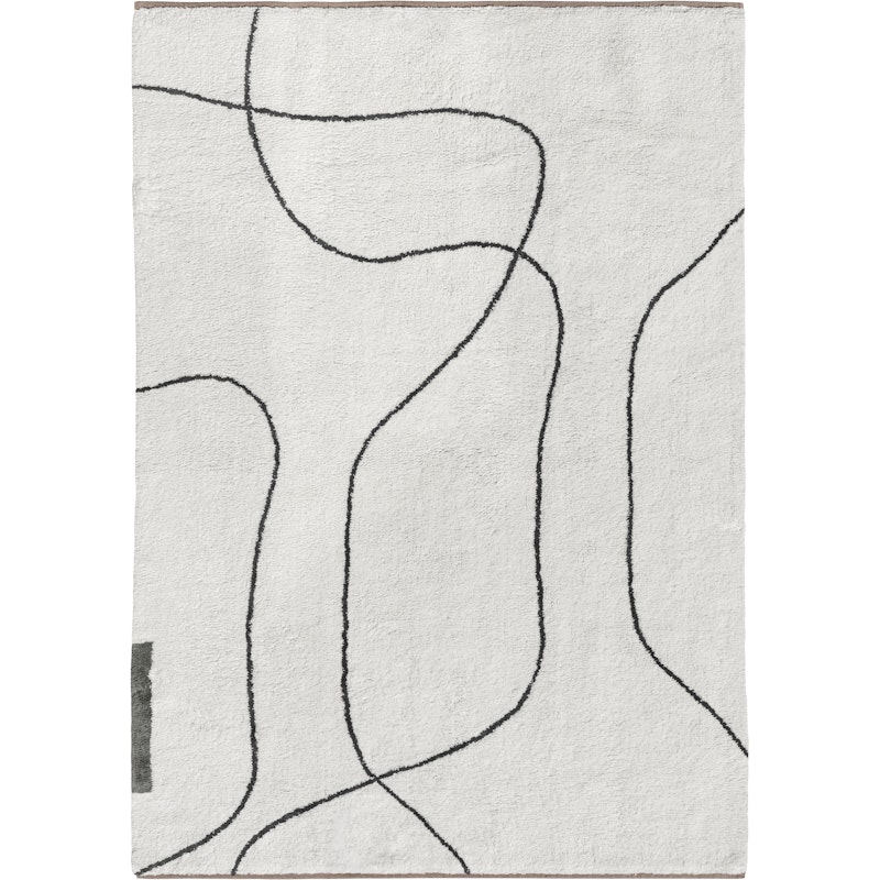 Shadow Teppe 140x200 cm, Off-white