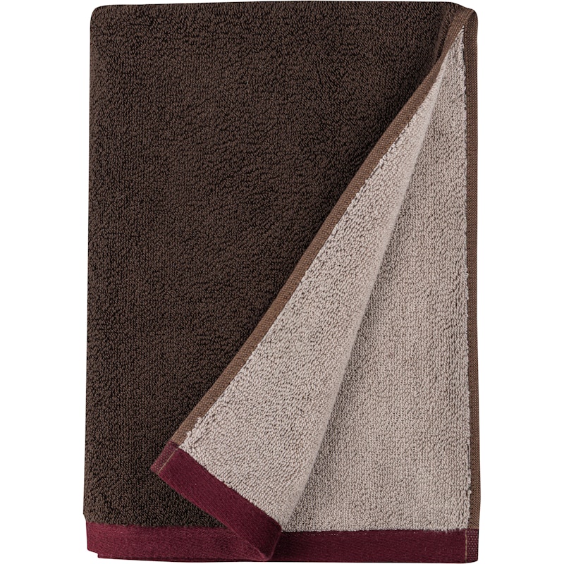Soft Badehåndkle 70x133 cm, Brun / Sand