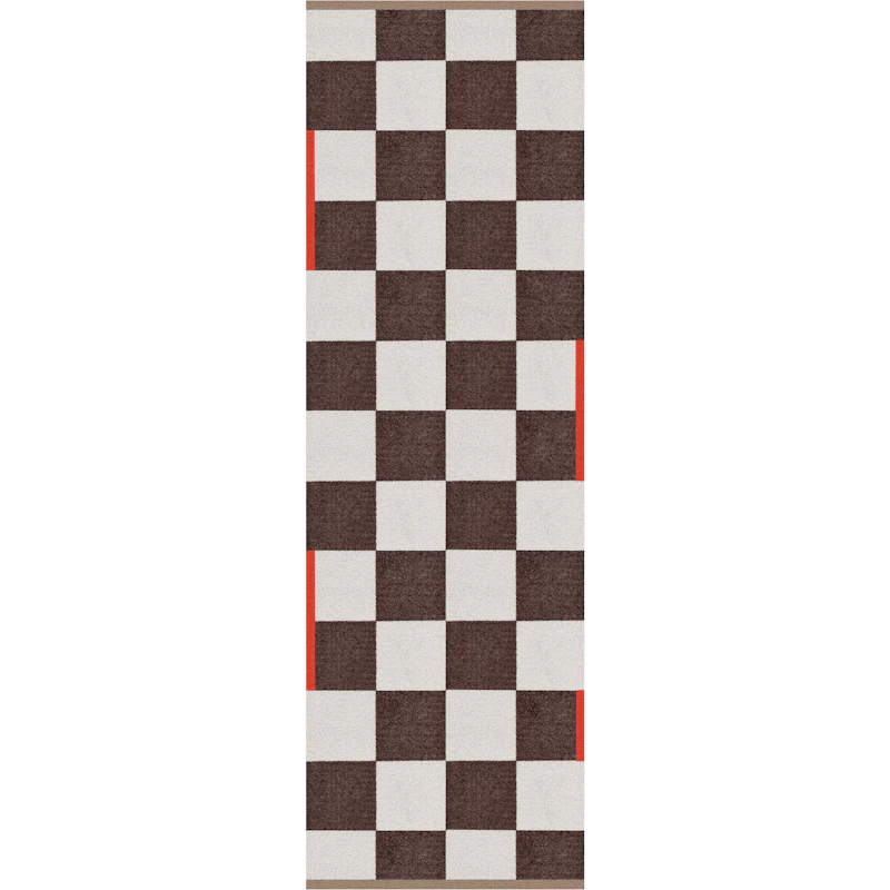 Square Plastmatte 77x240 cm, Brun