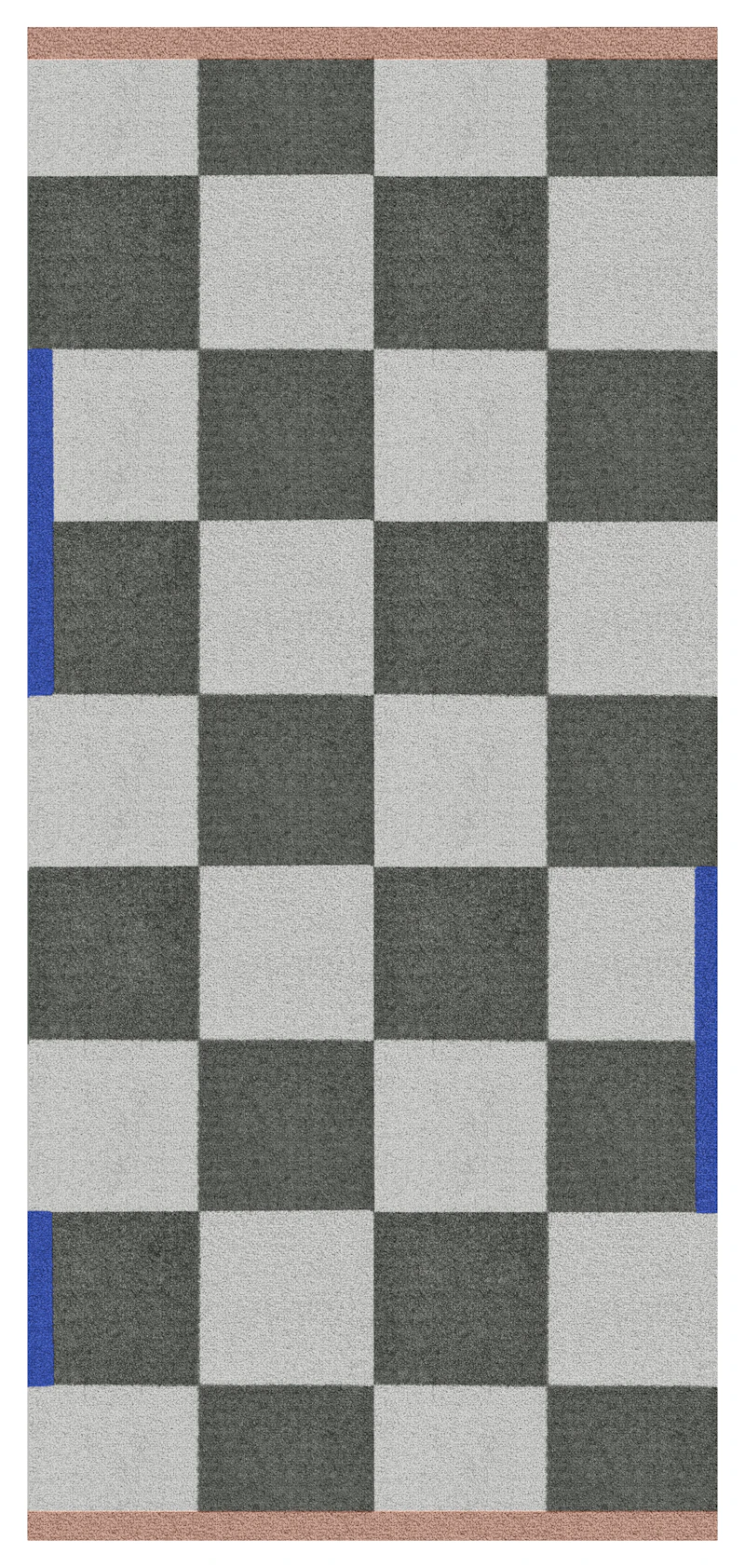 Square Plastmatte 70x150 cm, Olivengrønn